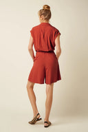 Maria Playsuit Deniz | King Louie - Bright House Vintage