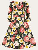 Marlowe Floral Swing Dress von Hearts & Roses, Freisteller Vorderseite