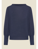 Maya Top Doriana Navy - Bright House Vintage