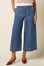 Melody Sailor Culotte Stone Denim | King Louie - Bright House Vintage
