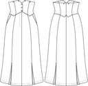 Miss Fancy Pants Skirt in Pflaume | Emmy Design | Damenrock - Bright House Vintage