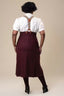 Miss Fancy Pants Skirt in Pflaume | Emmy Design | Damenrock - Bright House Vintage
