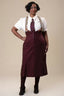 Miss Fancy Pants Skirt in Pflaume | Emmy Design | Damenrock - Bright House Vintage
