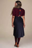 Miss Fancy Pants Skirt in Schwarz | Emmy Design | Damenrock - Bright House Vintage