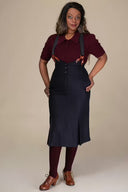 Miss Fancy Pants Skirt in Schwarz | Emmy Design | Damenrock - Bright House Vintage