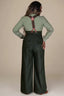 Miss Fancy Pants Slacks in Waldgrün | Emmy Design | Damenhose - Bright House Vintage