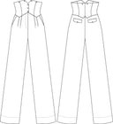 Miss Fancy Pants Slacks in Waldgrün | Emmy Design | Damenhose - Bright House Vintage