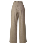 Miss Pocket Pants in Taupe mit Nadelstreifen | Emmy Design - Bright House Vintage