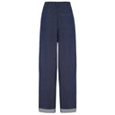 Monroe Trousers in Denim | Weekend Doll | Damenhose - Bright House Vintage