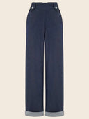 Monroe Trousers in Denim – Weekend Doll