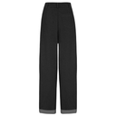 Monroe Trousers in Schwarz Denim | Weekend Doll | Damenhose - Bright House Vintage