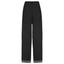 Monroe Trousers in Schwarz Denim | Weekend Doll | Damenhose - Bright House Vintage