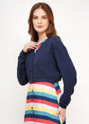 Mood Indigo Cardigan | About Betty - Bright House Vintage