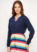 Mood Indigo Cardigan | About Betty - Bright House Vintage