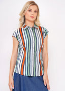 Neopolitan Blouse | Circus Clothing - Bright House Vintage