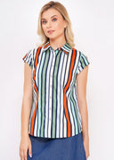 Neopolitan Blouse | Circus Clothing - Bright House Vintage