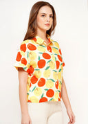 Oranges Top | About Betty - Bright House Vintage