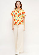 Oranges Top | About Betty - Bright House Vintage