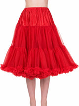 Petticoat Lifeforms von Banned Retro in Rot, 66 cm, am Model