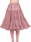 Petticoat Lifeforms von Banned Retro in Altrosa, 66 cm, am Model