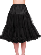 Petticoat Lifeforms von Banned Retro in Schwarz, 66 cm, am Model