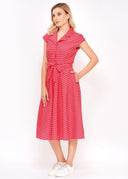 Pinstripe Dress | Circus Clothing - Bright House Vintage