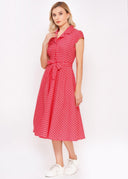 Pinstripe Dress | Circus Clothing - Bright House Vintage
