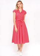 Pinstripe Dress | Circus Clothing - Bright House Vintage