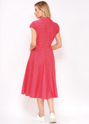 Pinstripe Dress | Circus Clothing - Bright House Vintage