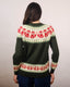 Pullover Fox Fairisle in Dunkelgrün | Pretty Vacant | Damenstrickpullover - Bright House Vintage