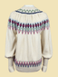 Pullover Oslo Cable Fairisle in Ivory | Pretty Vacant | Damenstrickpullover - Bright House Vintage