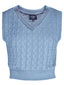 Pullunder Harper in Lightdenim | Femkit | Damenstricktop - Bright House Vintage