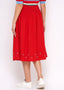 Red Berries Skirt | Circus Clothing - Bright House Vintage