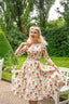 Robyn Floral Swing Dress | Hearts & Roses | Damenkleid - Bright House Vintage