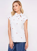 Schluppenbluse Berries | Circus Clothing - Bright House Vintage