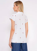 Schluppenbluse Berries | Circus Clothing - Bright House Vintage