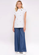 Schluppenbluse Berries | Circus Clothing - Bright House Vintage