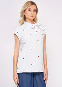 Schluppenbluse Berries | Circus Clothing - Bright House Vintage