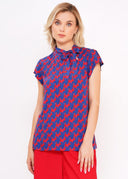 Schluppenbluse Flamingo | Circus Clothing - Bright House Vintage