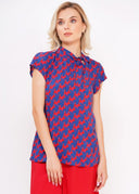 Schluppenbluse Flamingo | Circus Clothing - Bright House Vintage