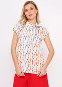 Schluppenbluse Seahorse | Circus Clothing - Bright House Vintage