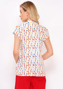 Schluppenbluse Seahorse | Circus Clothing - Bright House Vintage