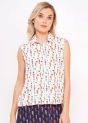 Seahorse Blouse | Circus Clothing - Bright House Vintage