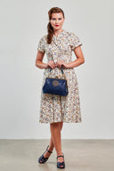 Shirley Seaside Dress in Cream | Banned Retro - Bright House Vintage