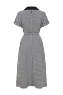Sophia Dress in Dogtooth | Weekend Doll - Bright House Vintage