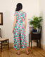 S/S Playsuit mit Allium & Clematis Print | Pretty Vacant | Damenjumpsuit - Bright House Vintage