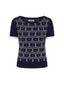 Stricktop Nellie Anchors in Navy | Banned Retro | Damentop - Bright House Vintage