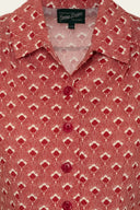 That Same Old Favorite Blouse in Red | Emmy Design - Bright House Vintage