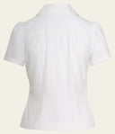 That Same Old Favorite Blouse in White | Emmy Design - Bright House Vintage