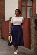 The Emmy Goes to Paris Top in Ivory | Emmy Design - Bright House Vintage